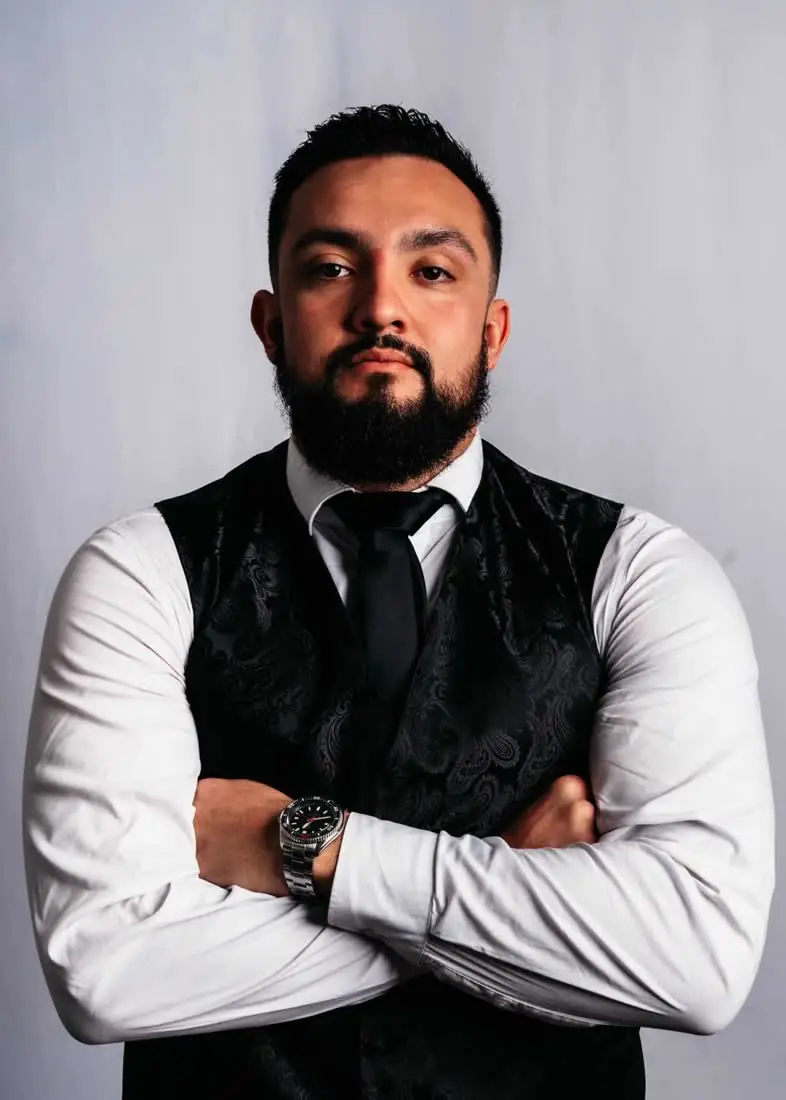 Men's Longer Hair Barber at Dino's Barbershop