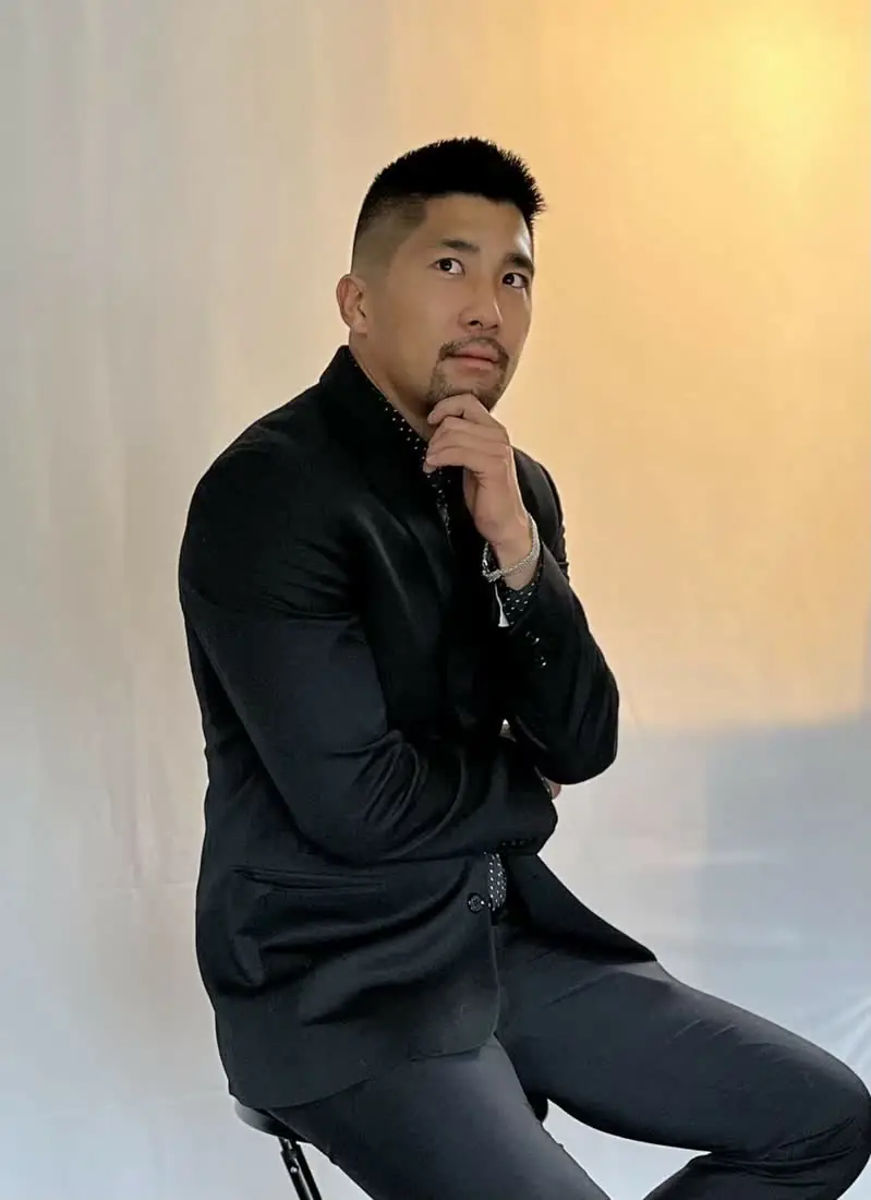 Men's Shoulder-Length Hair at Dino's Barbershop